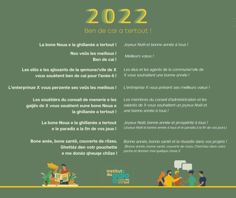 Gerienn Nedeleg ha bloavezh nevez