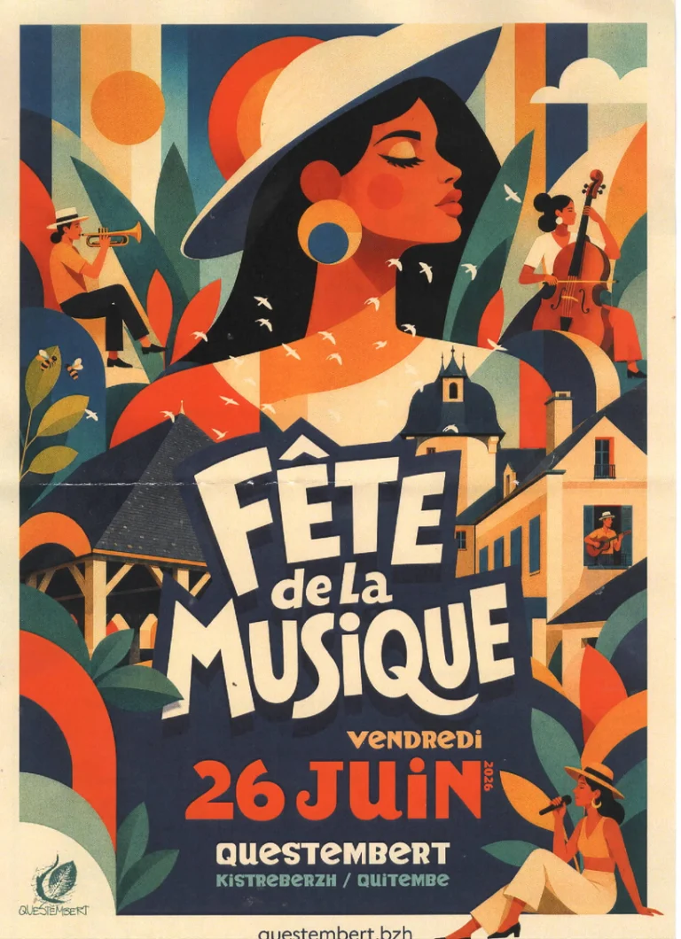 Fête de la musique 2026 Questembert Kistreberzh Qhitembé