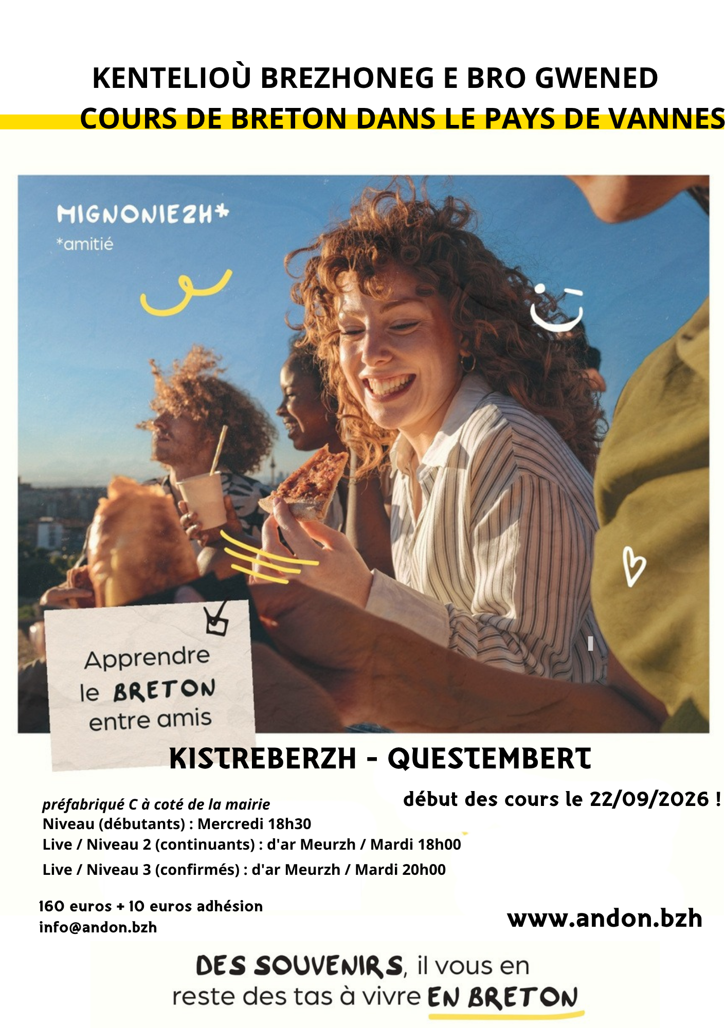 cours de breton andon